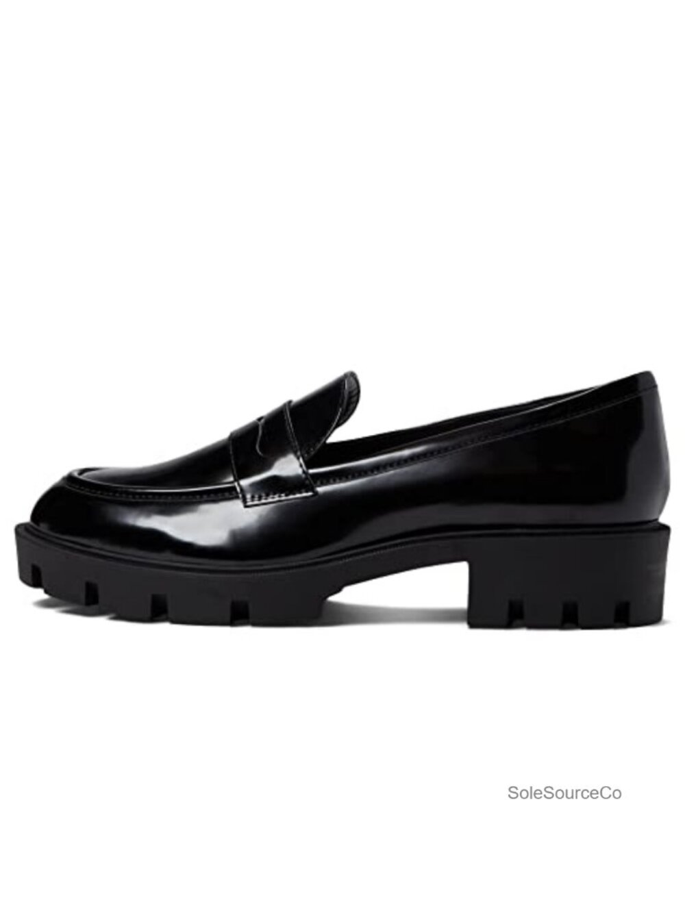 Maibel Almond Toe Slip On Lug Sole Loafer Business Casual Shoe - Picture 4 of 6